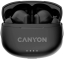 CANYON TWS-8, Bluetooth headset, with microphone, with ENC, BT V5.3 JL 6976D4, Frequence Response:20Hz-20kHz, battery EarBud 40mAh*2+Charging Case 470mAh, type-C cable length 0.24m, Size: 59*48.8*25.5mm, 0.041kg, Black