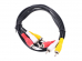   3xRCA (M) - 3xRCA (M), 1,5m Telecom TAV7150-1.5M