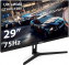     29" ExeGate SmartView ES1500 (IPS LED Grade A+, 2560x1080@75, 21:9, 300cd/m2, 1000:1, 178/178, 1ms, HDMI, DisplayPort, USB, -, RGB-, FreeSync, Flicker-free, Low Blue Light,  HDMI 1.5, VESA, 