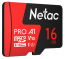 - NeTac   Netac MicroSD P500 Extreme Pro 16GB, Retail version card only