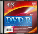  DVD-R VS 16 4. 7Gb Slim VSDVDRSL501 5