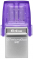 Флешка 64Gb Kingston DTDUO3CG3/64GB USB Type-C USB 3.2 фиолетовый