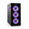  Miditower ExeGate i3 BASE-EVO800 (ATX,  EVO800RGB  . 12 ,  , 1*USB+1*USB3.0, , 4 . 12  RGB )