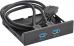  USB    Exegate U3H-615, 3,5", 2*USB 3.0, ,   . 