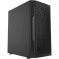 Корпус microATX Powercase CMIMZB-F2SI Без БП чёрный