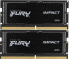 Оперативная память для ноутбука Kingston Fury Impact SO-DIMM 32Gb DDR5 5600 MHz KF556S40IBK2-32