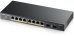  Zyxel GS1100-10HP GS1100-10HP-EU0102F 8G 2SFP 8PoE 130W 