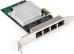   ExeGate EXE-564 (PCI-E x1 v2.0, 4xRJ45, UTP 10/100/1000Mbps, Realtek Chipset RTL8111H+ASM1184e)
