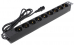 Exegate EX280852RUS   ExeGate ServerPro PDU-19H906 Al-9S-C14-2.5, 19",1U,, 9Schuko,   C14 2.5