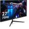 LCD ExeGate 27"EZ2700A ProSmart {IPS 1920x1080 75Hz 5ms 250cd 1000:1 178/178 D-Sub HDMI1.4 VESA} [EX296283RUS]