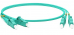 Hyperline FC-D2-503-LC/PR-LC/PR-H-15M-LSZH-AQ - - () MM 50/125(OM3), LC-LC, duplex, 10G/40G, LSZH, 15 