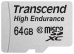   MicroSDXC 64GB Class 10 Transcend TS64GUSDXC10V
