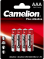  Camelion LR03 Plus Alkaline BL-4 LR03 4 
