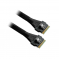 CBL-SAST-1213-100 Slimline x8 (STR) to Slimline x8 (STR),14cm,100 OHM,RoHS