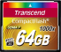   Compact Flash 64Gb Transcend 1000x
