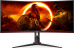  34" AOC CU34G2XP Black-Red (VA, , 3440x1440, 180Hz, 1 ms, 178/178, 300 cd/m, 80M:1, +2xHDMI 2.0, DP) (,  )