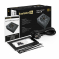   550W ExeGate M550 GOLD (SFX, APFC,  90% (80 PLUS GOLD), 9cm fan, 24pin, (4+4)pin, 2xPCI-E, 6xSATA, 3xIDE, 1xFDD, Full Cable Management, black, ATX adapter, Retail box)