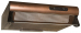 Вытяжка козырьковая Elikor Davoline 60П-290-П3Л медный