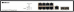 Managed L2 Switch 8x1000Base-T, 2x1000Base-X SFP, RJ45 Console, 19" w/brackets