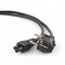     Cablexpert PC-186-ML12-1M 1, Schuko- C5, 10,  (272078) {100}