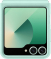  (-) Samsung  Samsung Galaxy Z Flip6 Kindsuit Case Flip 6 (F741)  (EF-VF741PMEGRU)