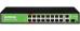  Digma DSP216F-1G-1C-R300 (L2) 16x100/ 1x1/ 1x(1000BASE-T/SFP) 16PoE 16PoE+ 2PoE++ 300W 