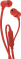  () JBL T110 Red