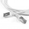 Hyperline PC-LPT-SFTP-RJ45-RJ45-C6-2M-LSZH-WH - S/FTP, ,  6 (100% Fluke Component Tested), 28AWG, LSZH, 2 , 