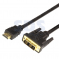  HDMI - DVI-D gold 3   REXANT
