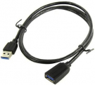 - Vention USB 3. 0 AM/ AF - 1 Black Edition