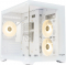    / HSPD F330, Panoramic Mini-tower, White, TG, 0.5 SPCC, 3x120mm ARGB mATX, mITX 160/400/200mm 1x2.5", 2x3.5", 4xPCI 1xUSB-C 3.0, 2xUSB-A1.0 428x280x375mm