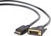 DVI DisplayPort 1.8 Gembird CC-DPM-DVIM-6, 20M/25M  