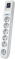   Pilot L GP 6  (5  + 1GP) 7 / Surge protector Pilot L GP 6 outlets (5 EUR + 1GP) 7 m white