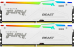     Kingston Fury Beast White RGB DIMM 32Gb DDR5 5200 MHz KF552C40BWAK2-32