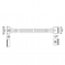  Amphenol RMC74-5874, MCIO x8 74P ( Straight Type) TO Slimline SAS x8 74P (SFF8654,  Straight Type) , 85 Ohm, L:100cm