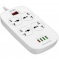 Perfeo LD_B4435 LDNIO SC4407Q/   2/ 4  EU_UK_US/ 2500W/ 4 USB+QC 3.0/ .  / White
