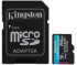  microSDXC 256Gb Kingston, UHS-II Class U3 V30 A2, : 170/, : 90/,   <SDCG3/256GB>