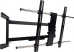 Кронштейн для телевизора Kromax ATLANTIS-120 черный 40"-100" макс.121кг настенный поворотно-выдвижной и наклонный
