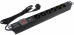 Exegate EX280833RUS   ExeGate ServerPro PDU-19H608 Al-6S-EU2-SW-SPD1, 19",1U,, 6Schuko, ,2,SPD1