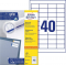  Avery Zweckform 3657 A4 48.5x25.4 40  /70/2/100./  . 