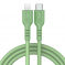 USB- ZMI GL870 Type-C to Lightning silicone Cable ?1m? green (ZMKGL870CNGR)