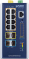 / PLANET IGS-6329-8UP2S2X IP30 DIN-rail Industrial L3 8-Port 10/100/1000T 802.3bt PoE + 2-port 1G/2.5G SFP + 2-Port 10G SFP+ Full Managed Switch (-40 to 75 C, 8-port 95W PoE++, 802.3bt/PoH/Force modes, DIDO, ERPS Ring, 1588 PTP TC, Modbus TCP, O
