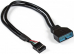 - USB 2.0-USB 3.0 ExeGate EX-CC-U3U2-0.3 (9pin(F)/19pin(M), 0,3)