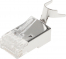  Hyperline (PLUG-8P8C-UV-C6-TW-SH-10) FTP .6 RJ45 (.:10)