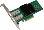 EX710DA2G1P5 Intel Ethernet Converged Network Adapter X710-DA2,  10GbE/ 1GbE dual ports SFP+,  open optics,  PCI-E 3. 0x8 (Low Profile and Full Height brackets included) bulk