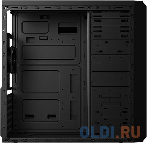 Корпус Aerocool [System Integration Series] SI-5101 , ATX, без БП, 195x410x385 мм (ШхВхГ), 1х USB3.0 + 2х USB2.0, сталь 0,5 мм фото