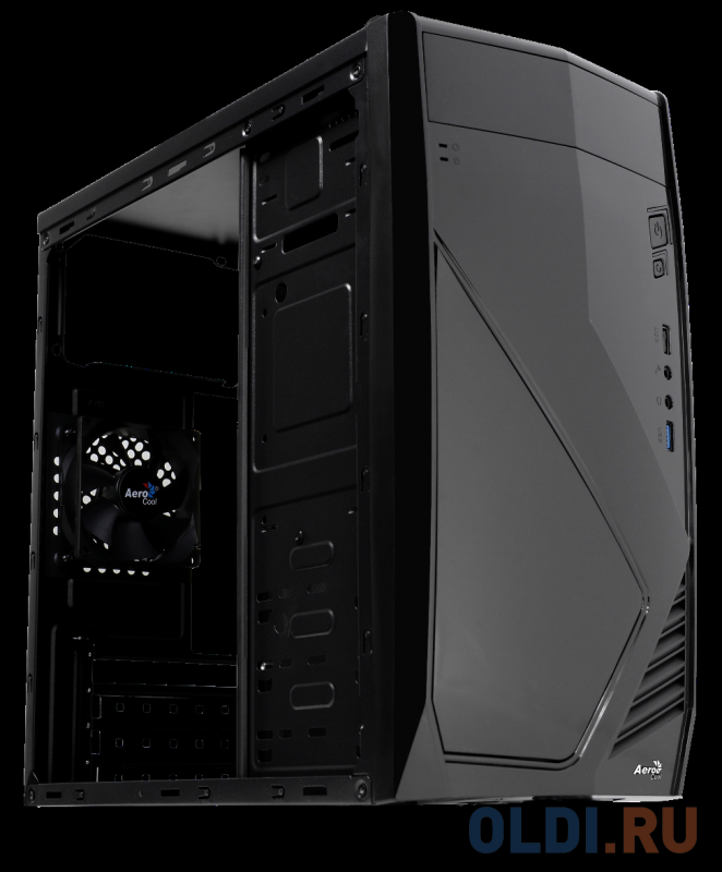 Корпус Aerocool [PGS-C] Cs-102, mATX, без БП, 1x USB3.0 + 1x USB2.0 фото