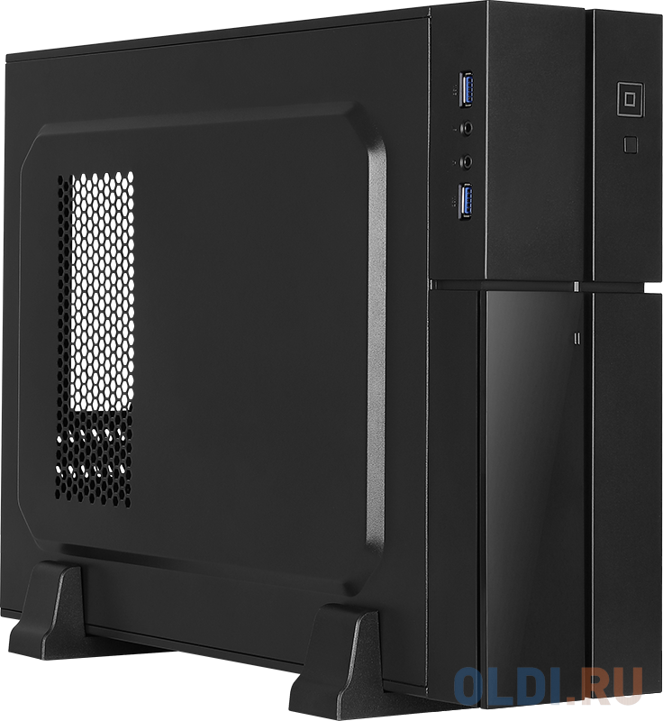 Корпус microATX Aerocool Playa Slim Без БП чёрный фото