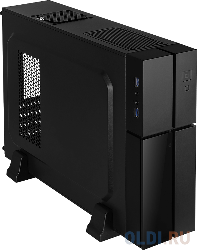 Корпус microATX Aerocool Playa Slim Без БП чёрный фото