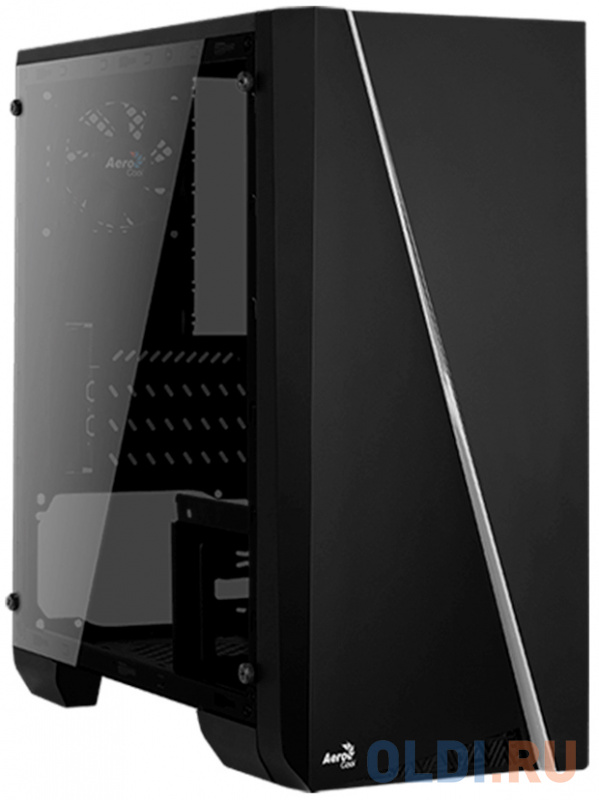 Корпус Aerocool [PGS-V] Cylon Mini , mATX, без БП, RGB подсветка, окно, 1x USB 3.0 + 1x USB 2.0 фото